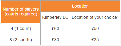 6 Week Safari Pricing
